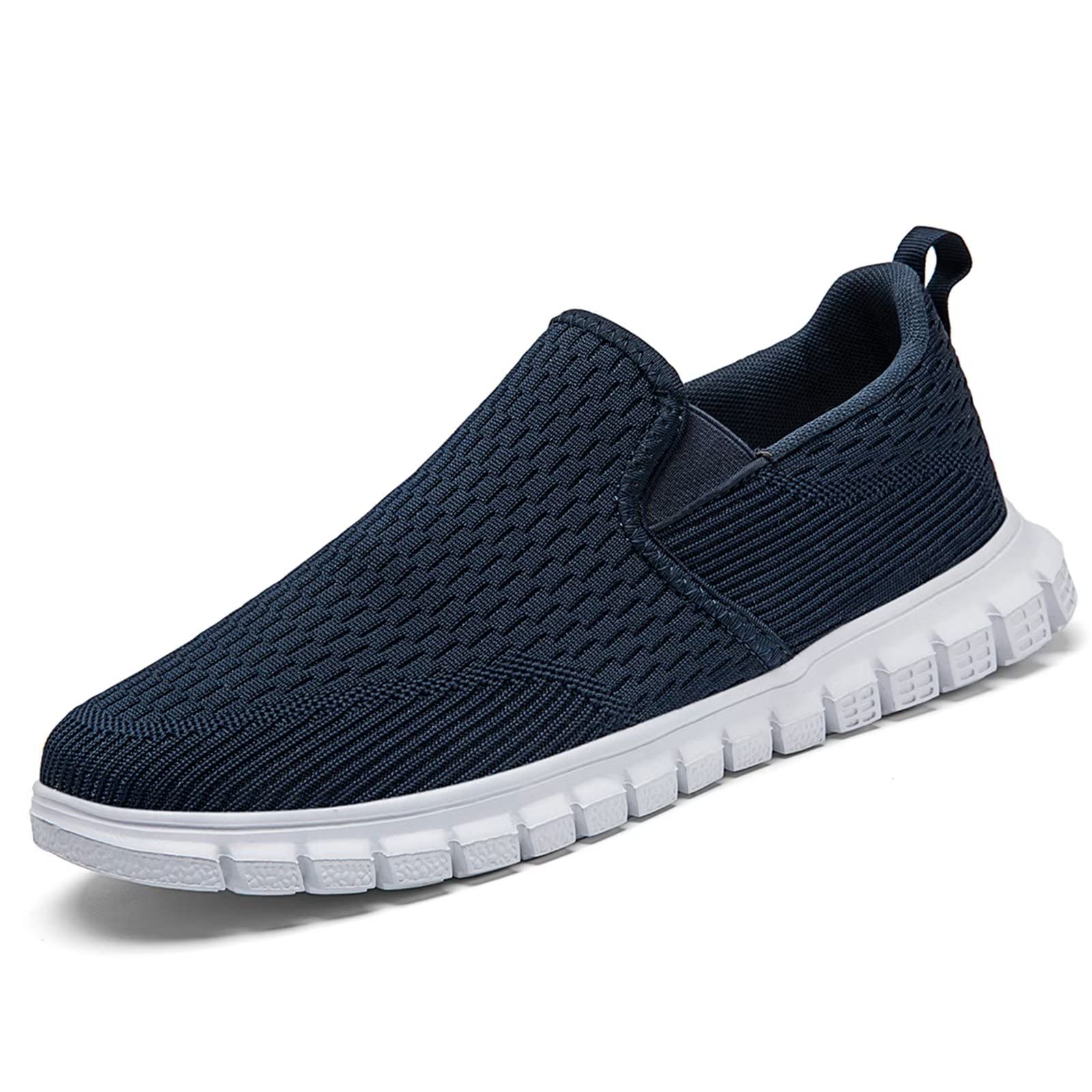 Oltyutc Mocassini da Uomo Slip on Sneaker Casual Scarpe da Running Corsa Scarpe Antinfortunistica Leggera Fitness Traspirante Camminata