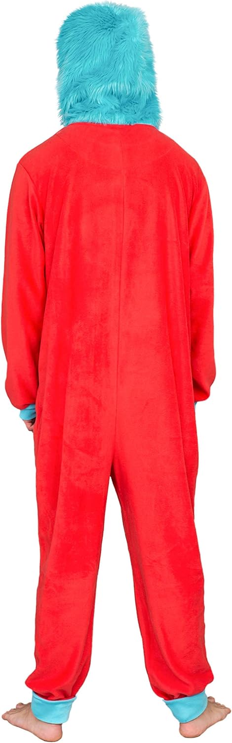 Thing 1 to 6 Interchangeable Patches Adult Union Suit - Image 7