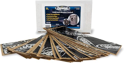 Miniatura 2 de Dynamat Xtreme Architectural Bulk Pak 9 - Hojas amortiguadoras de sonido - Material de insonorización para el hogar - Aislador de ruido y control de