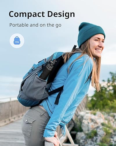 Miniatura 4 de Trípode para teléfono soporte de cámara portátil y ajustable UBeesize con control remoto inalámbrico y clip universal compatible con teléfonos