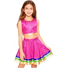 Choomomo Kids Lehenga Choli Set with Gold Motifs Girls Indian Festival Wear Ethnic Party Dress Suit