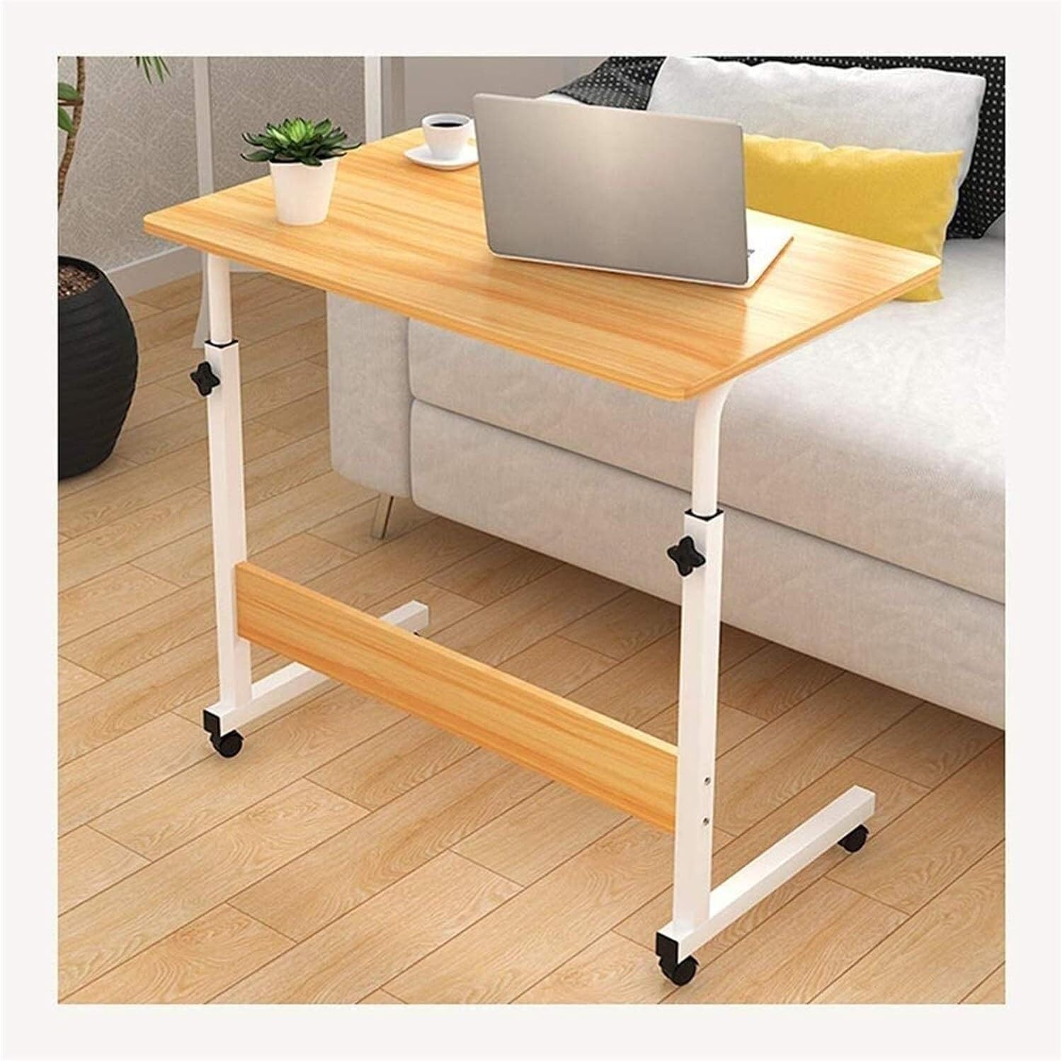Frilla Tavolo portatile pieghevole – Regolabile in altezza e inclinazione, con superficie ampia – Ideale per letto, divano e smart working | EVOSTUL