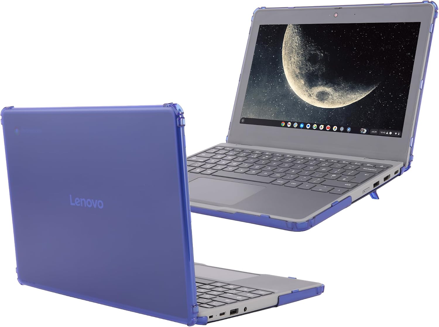 mCover Hard Shell Case ONLY Compatible for 2026+ 11.6" Lenovo Chrome 100E Gen 5 Chromebook Notebook Computer (NOT Fitting Any Other Lenovo Models) - Blue