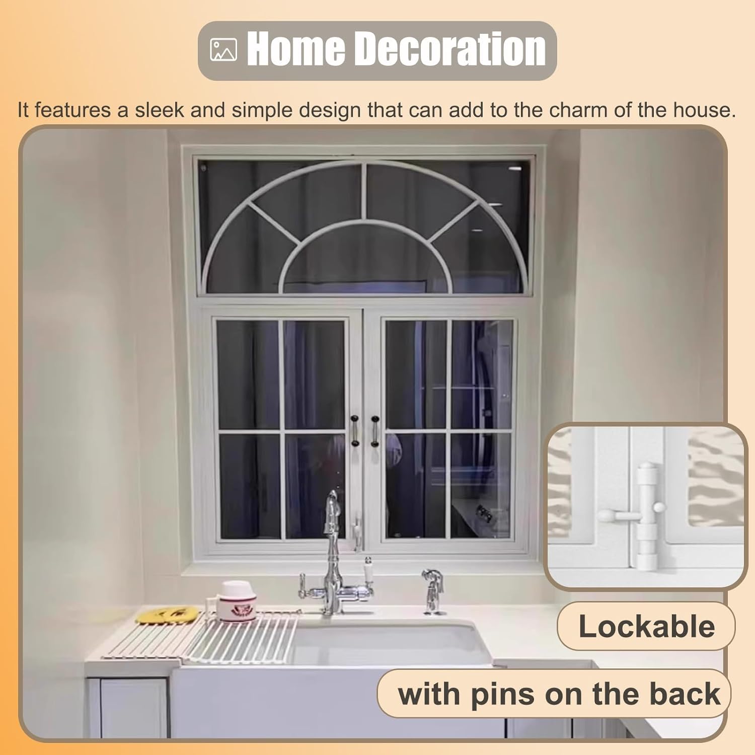 Bathroom Privacy Windows for Interior, Playhouse Shed Window with Tempered Glass & Handles, Bedroom Replacement Window for Camper/Hallway/Toilet(Style 1,32x42in/81x106.5cm)