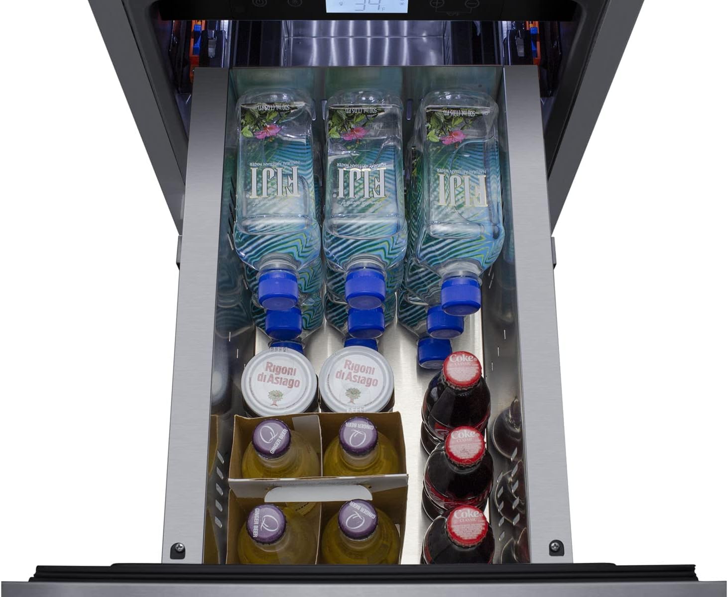 Summit 15” Two Drawer Refrigerator, Indoor or Outdoor Refrigerator, 2.76 cu.ft. Capacity, ADA Compliant, ENERGY STAR, Stainless Steel, Panel Ready Capable*- ADRD15 (*Panels not included) on Fridge.com
