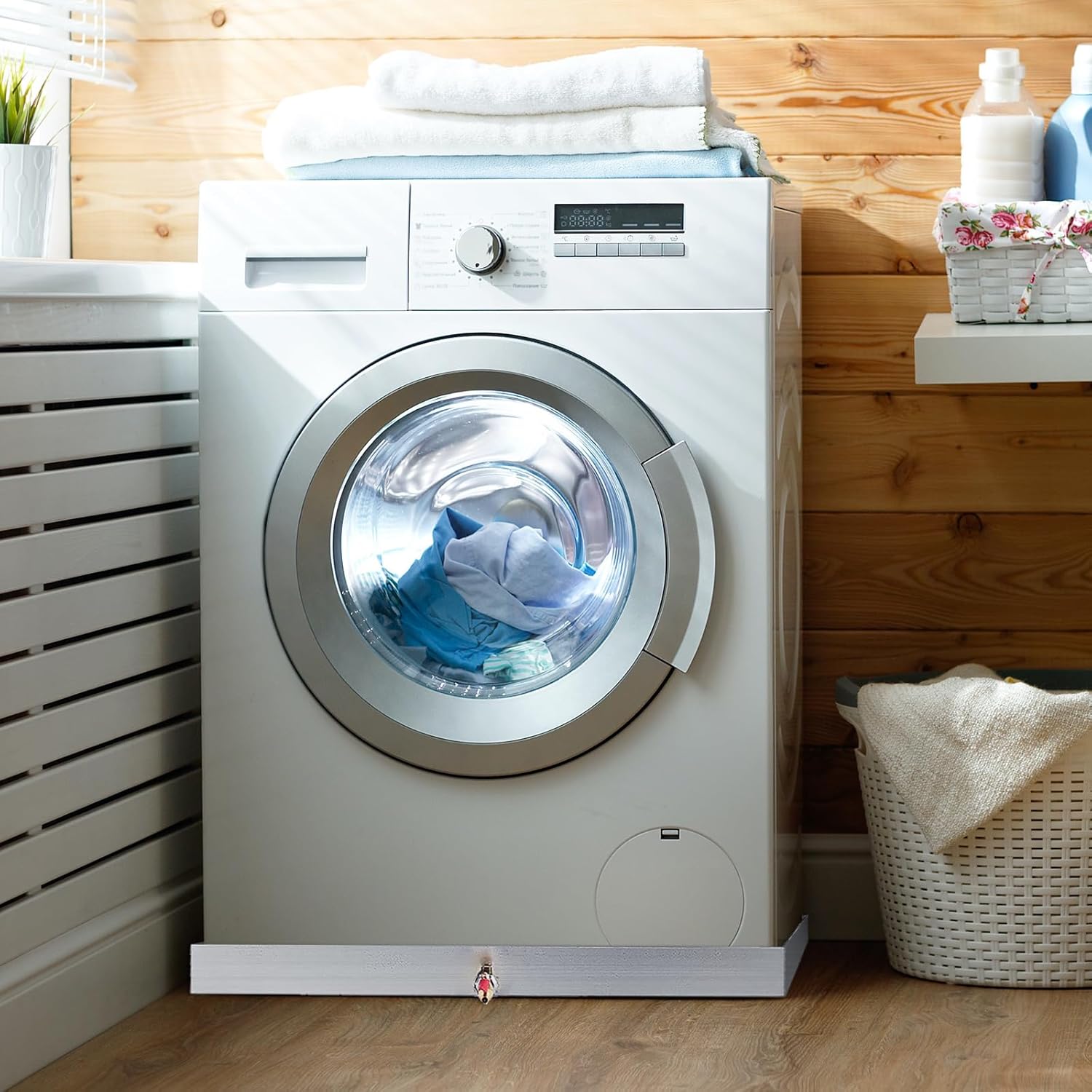 27" x 25" Stainless Steel Washer and Dryer Drain Pan