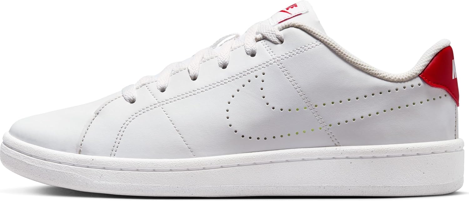 nike court royale red and white