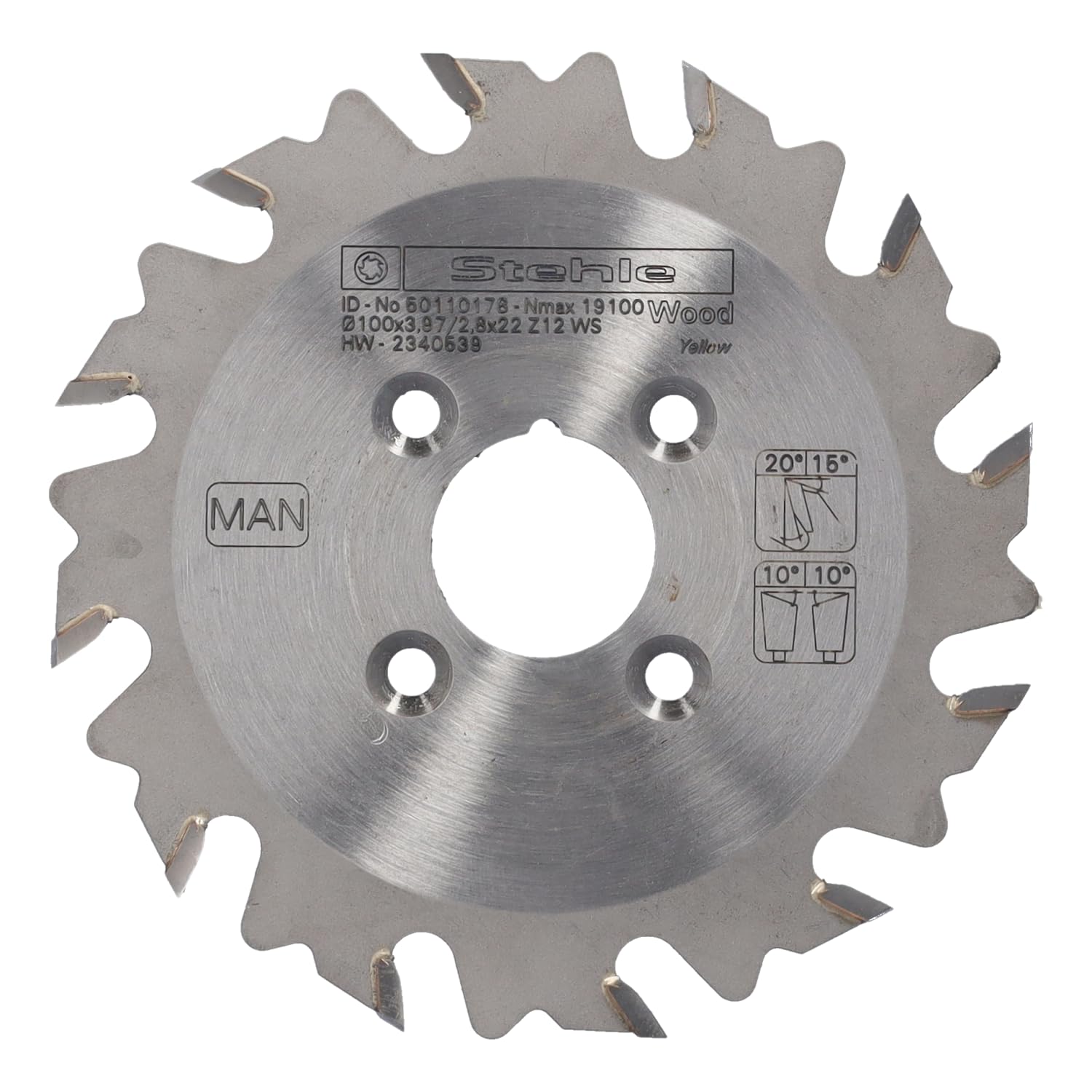 Stehle Nutfräser | Art. Nr: 50110178 | Ø 100mm
