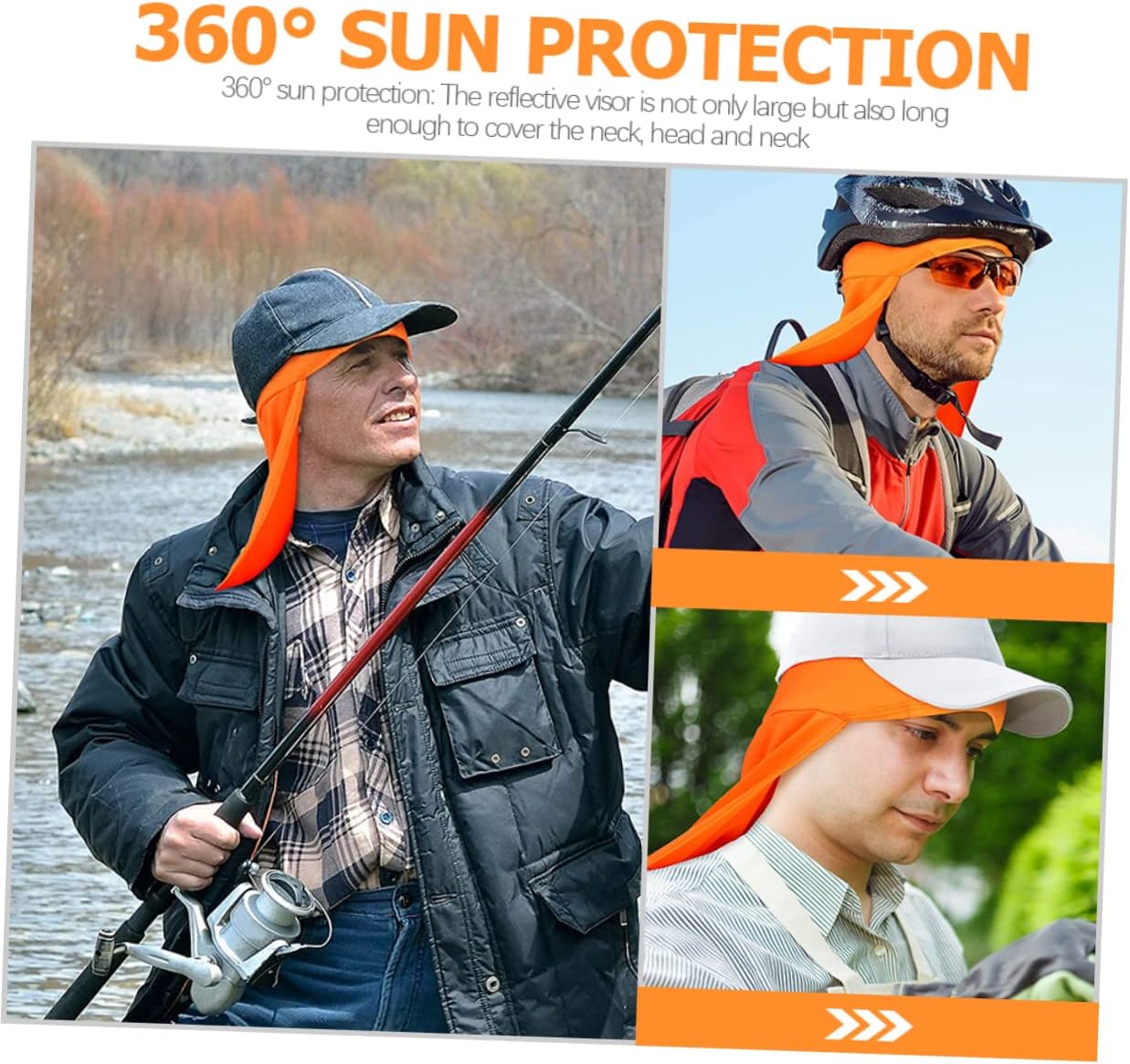 4 Pcs Reflective Tail Hat Hardhat Sun Shade Hard Hat Sun Shade Cooling Skull Caps for Men Helmet