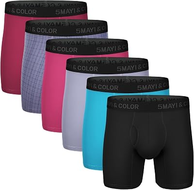 5Mayi Mens Underwear for Men Boxer Brief Cotton Men's Boxer Briefs