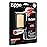 Zippo All-in-One Kit with Brushed Brass Windproof Lighter