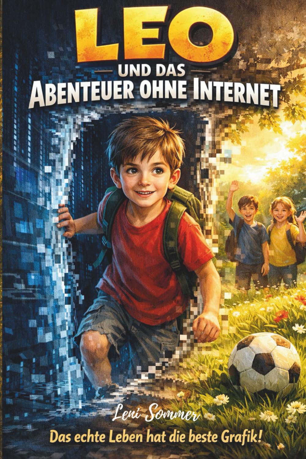 Leo und das Abenteuer ohne Internet: Das echte Leben hat die beste Grafik! - Ein inspirierendes Kinderbuch über Medienkompetenz, Achtsamkeit und das Spielen draußen (Für Kinder ab 6 Jahren)