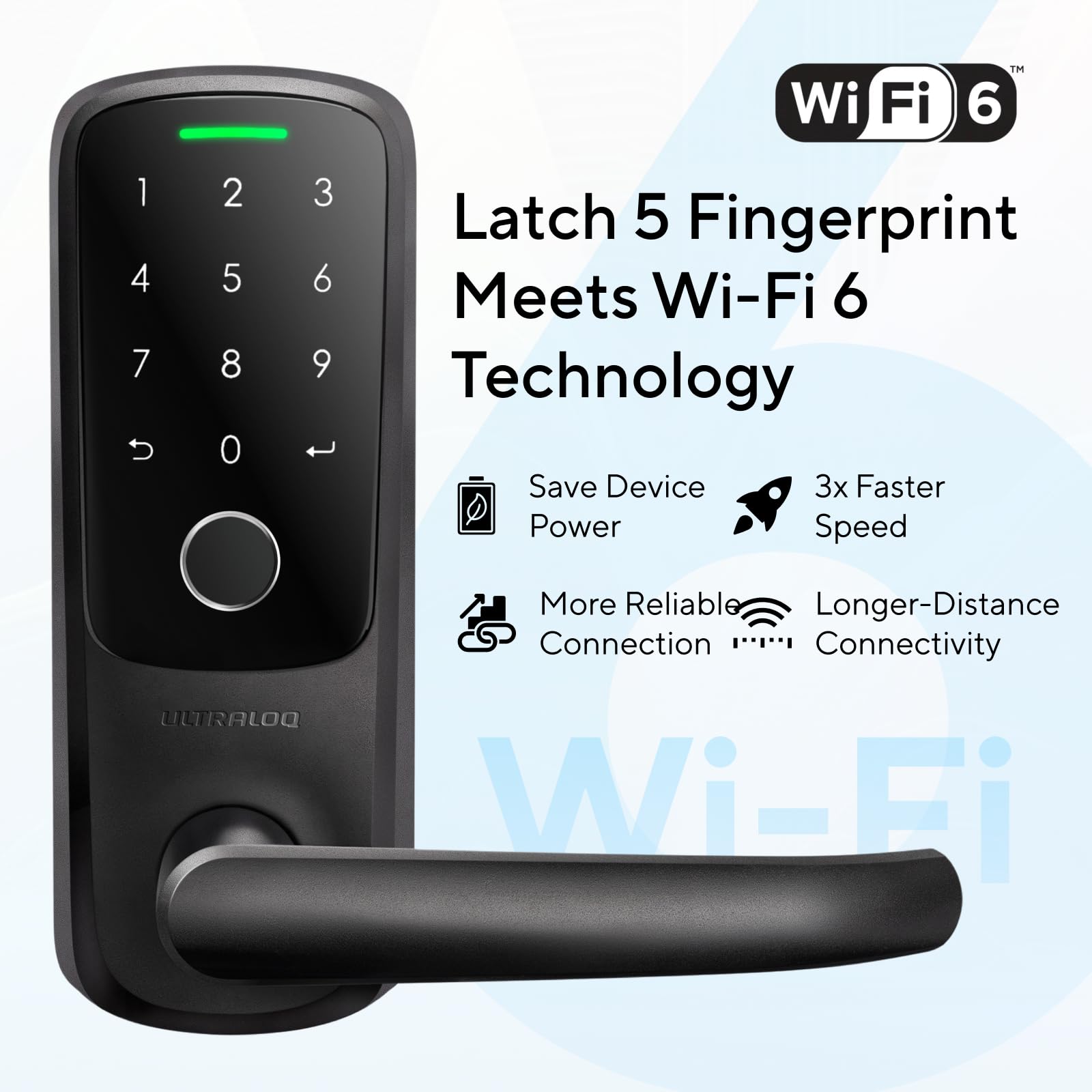 eufy Security Smart Lock C220, Fingerprint Keyless Entry Door Lock | Built-in Wi-Fi, App Remote Control, Up to 8-Month Battery, Front Door Smart Lock Deadbolt, IP53 Waterproof, BHMA Grade 3 product image 21