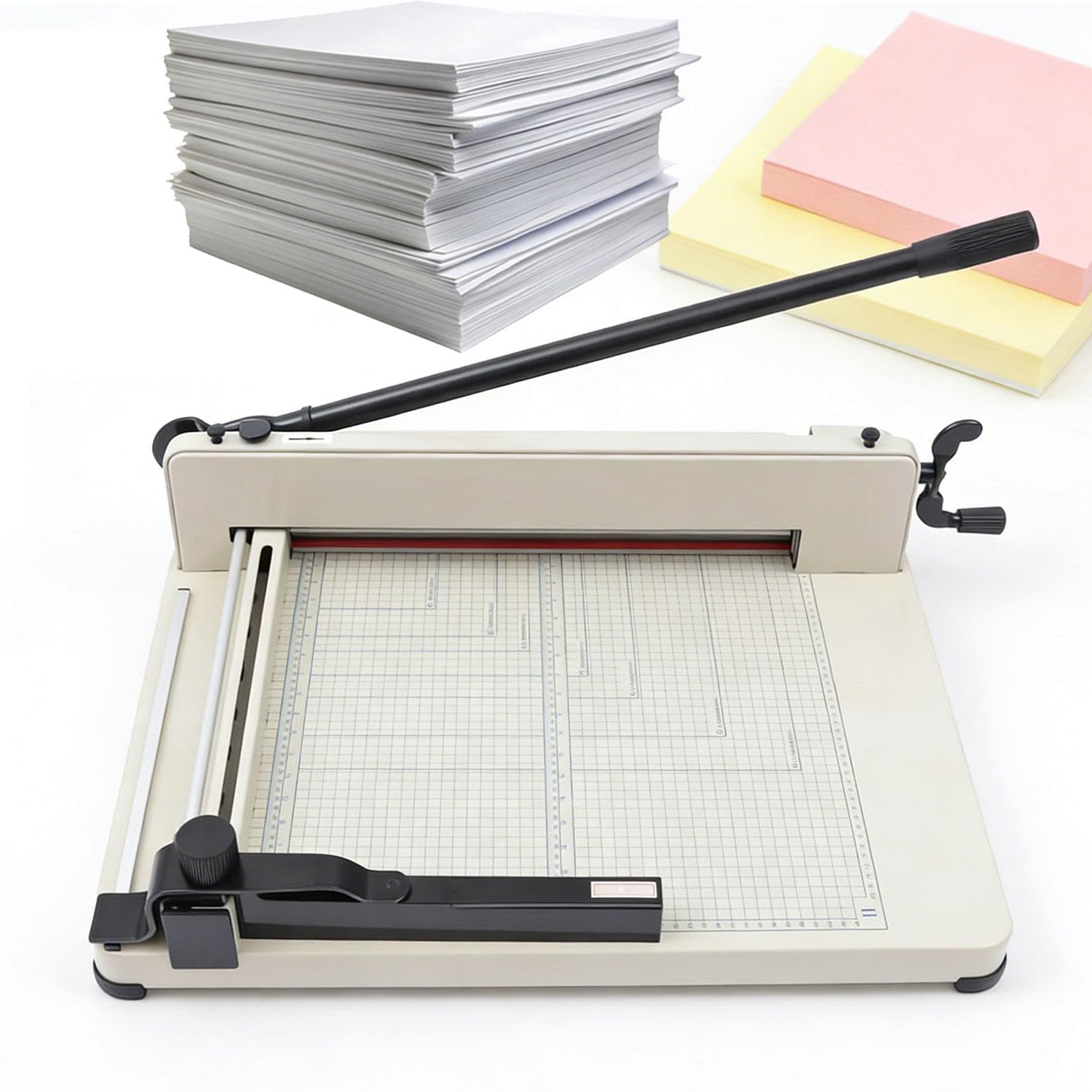 Taglierina per carta resistente, lama da 30,2 cm, capacità 400 fogli, A4/A3, tagliacarte per carta, foto, pelle