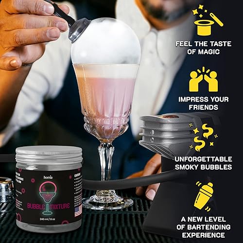 Miniatura 3 de Infusor de humo de madera para pistola de ahumar, kit de primera calidad, 14 piezas, máquina ahumadora con accesorios y astillas de madera y mezcla