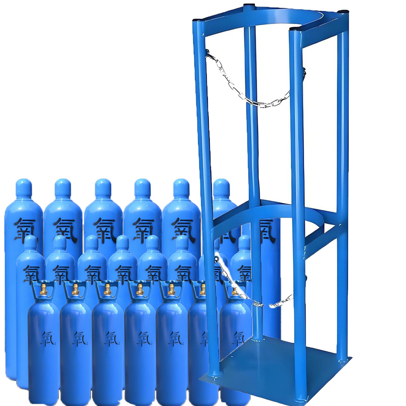 Support bouteille oxygène sécurisé : organisez votre atelier ou local médical en toute simplicité