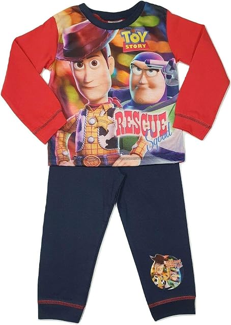 TDP Childrens Kids Boys Toy Story Buzz Lightyear Woody Pyjamas PJs