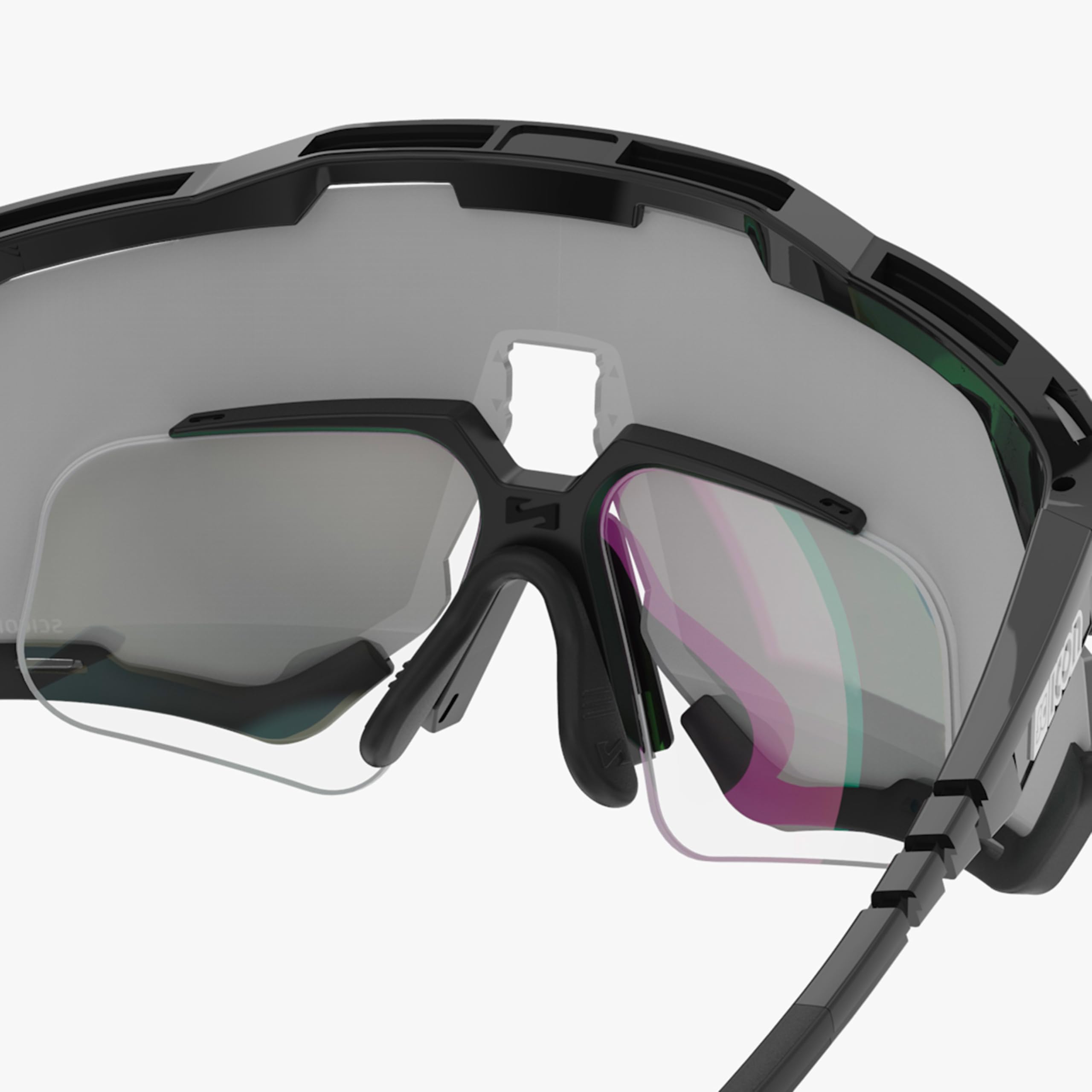 SCICON Optischer Einsatz X Aero, Schwarz , Einheitsgröße