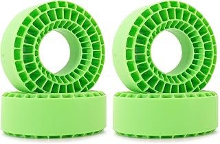 INJORA 1.9″ Silicone Tire Inserts 120–124 mm (Green)
