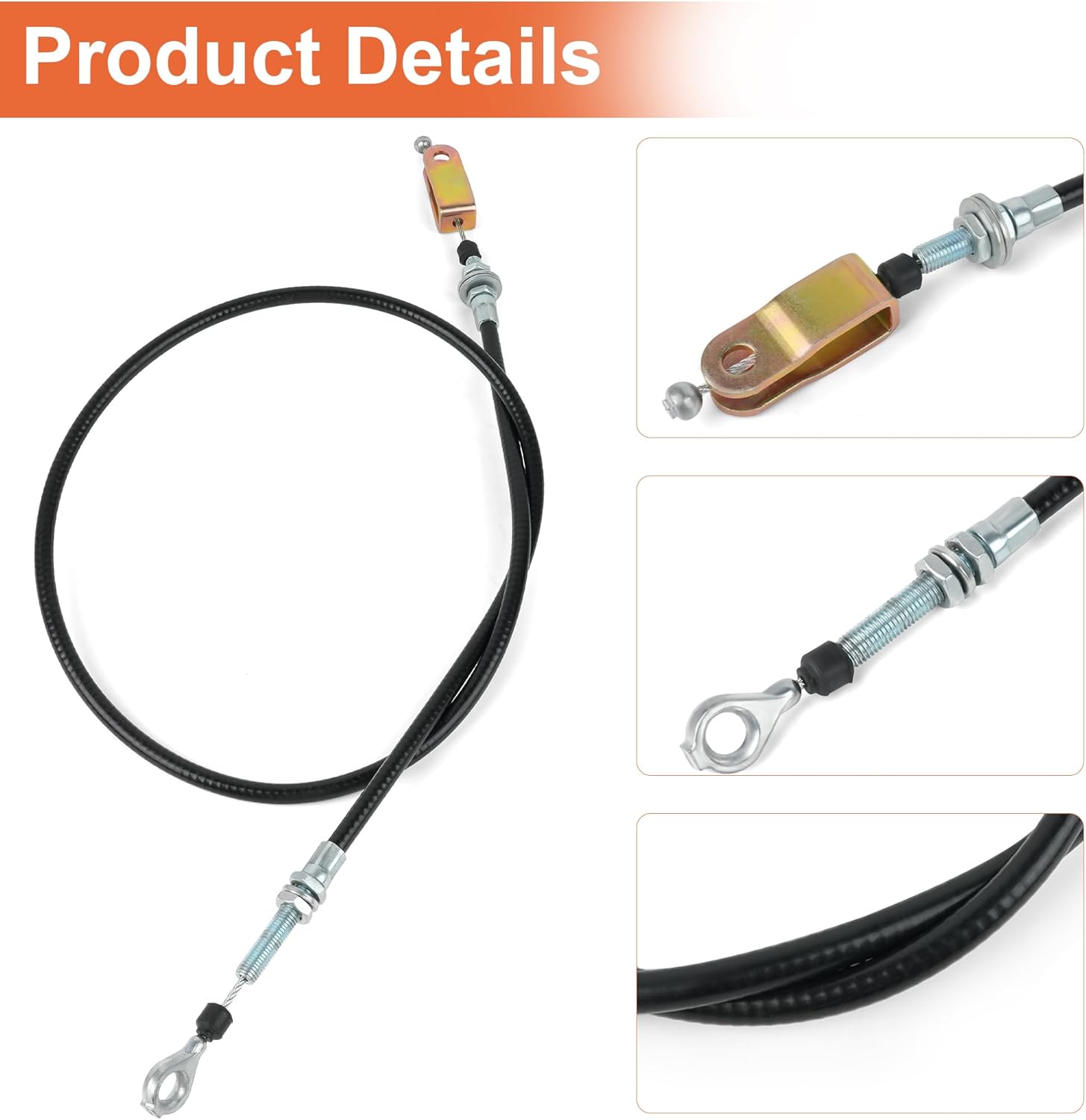 for CUB Cadet 946-04254 Park Control Cable Volunteer WT Tracker Sport Limited LE FIS