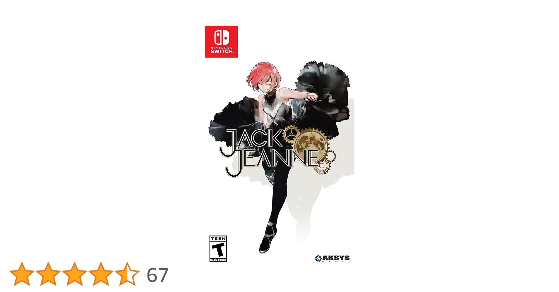 JACK JEANNE 限定版 Nintendo Switch Jack Jeanne Limited Edition - Switch - - PNP Games Online Store