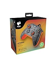 Vista 7 de PDP Wired Xbox Gaming Controller: Gamepad Licensed for Xbox Series X S, Xbox One, Windows PC, Audio Controls, 8ft Cable, 3.5mm jack, Mappable Negro