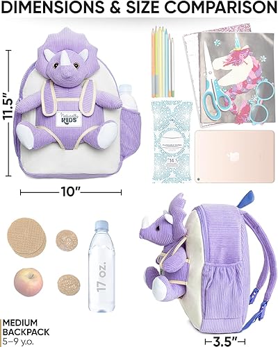 Miniatura 251 de Naturally KIDS - Juguetes de unicornio para niños y niñas de 2 a 3 años, regalos de cumpleaños, mochila de unicornio para niños pequeños 03 Unicornio