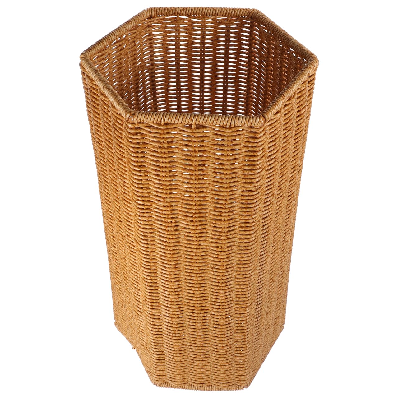 Luxshiny Rattan Umbrella Stand Indoor Wicker Storage Basket