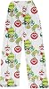 Christmas Pajama Pants for Women Cartoon Print Cute Fleece with Elastic Waist Pajama Bottoms