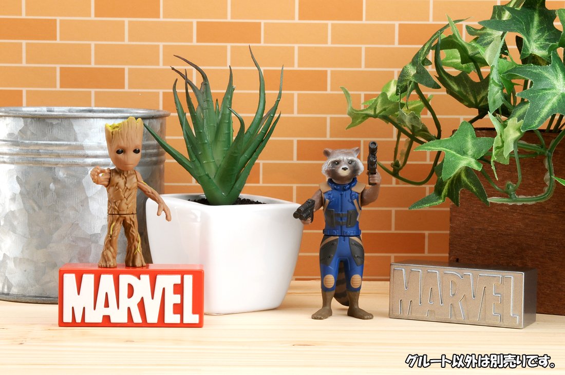 Amazon | メタコレ マーベル グルート 約78mm ダイキャスト製 塗装済み