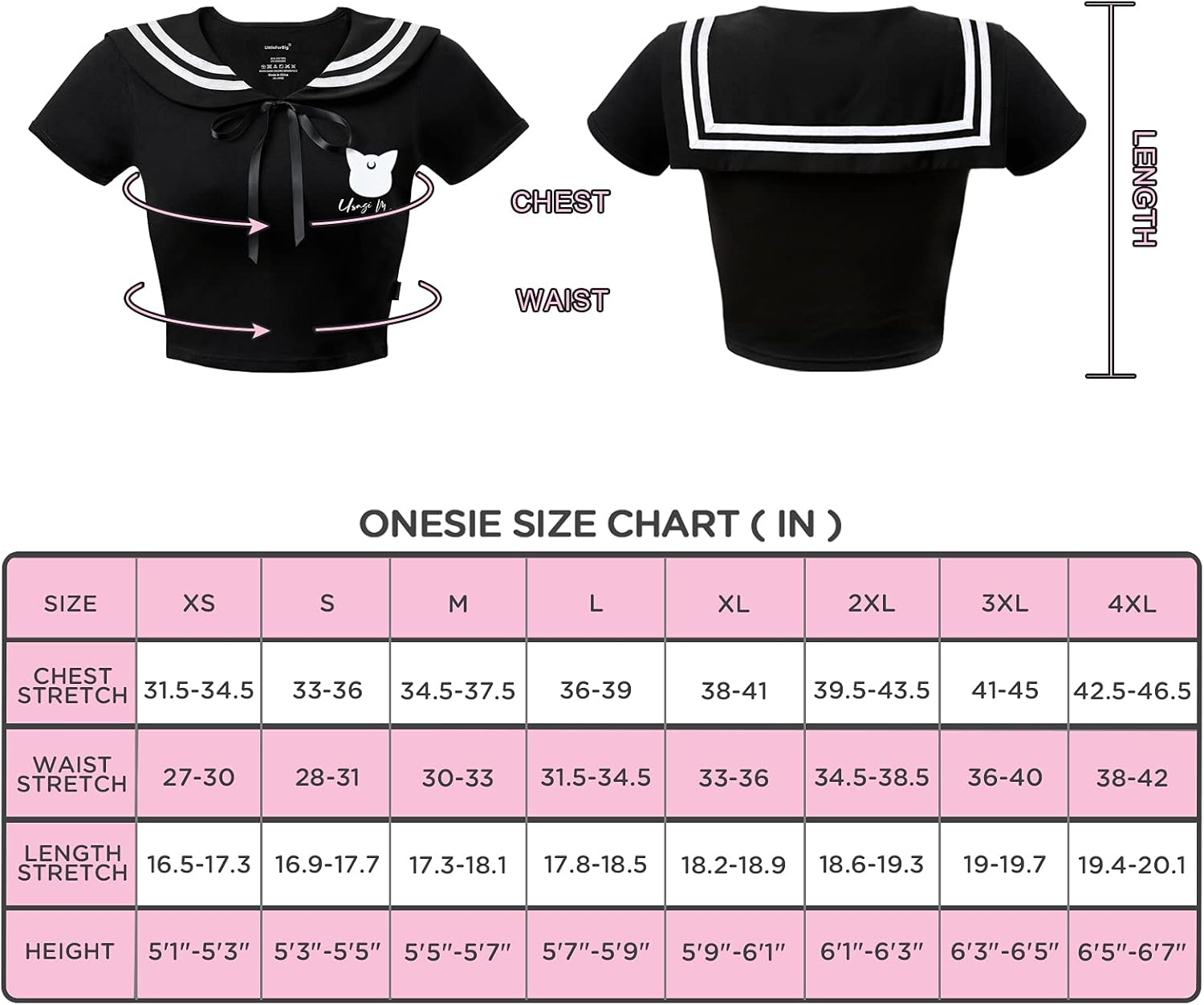 Vista 4 de Littleforbig womens Crop Top