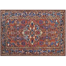 gelpro Area Rug Comfort Mat - NeverMove Esther, Brown/Tan, 24x34 inches