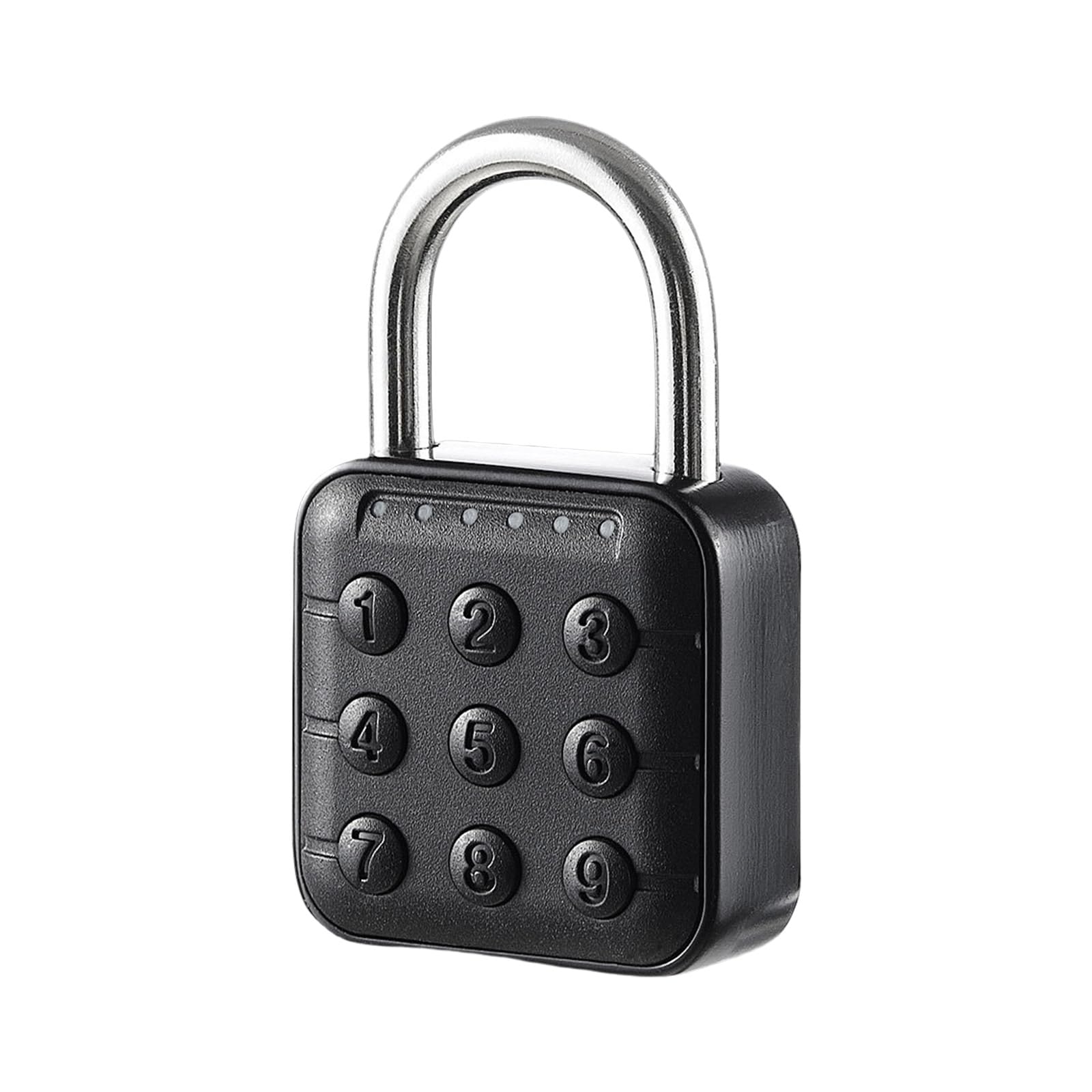 Rwajzax 6 Digit Combination Padlock Portable Password Lock Keyless Unlock Backpack Anti Tft Padlock Gym School Locker Gate