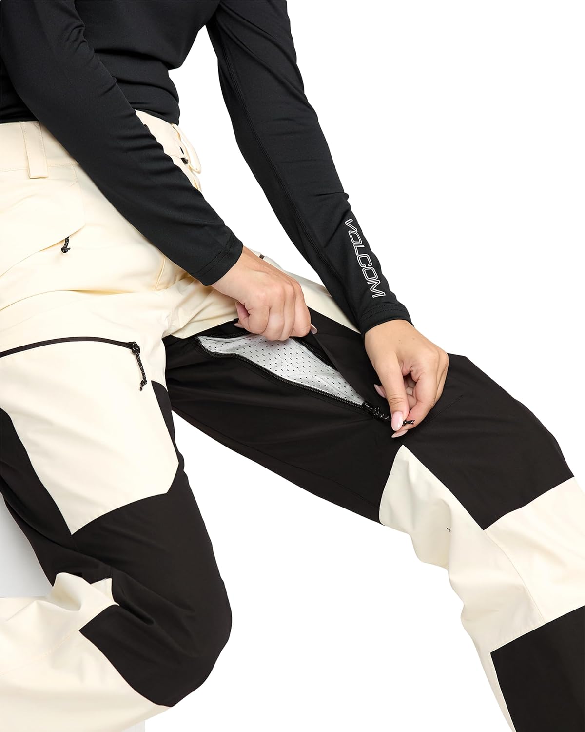 Volcom Women's Stone Mica 20k Snowboard Pant – Waterproof Breathable 2-layer Shell