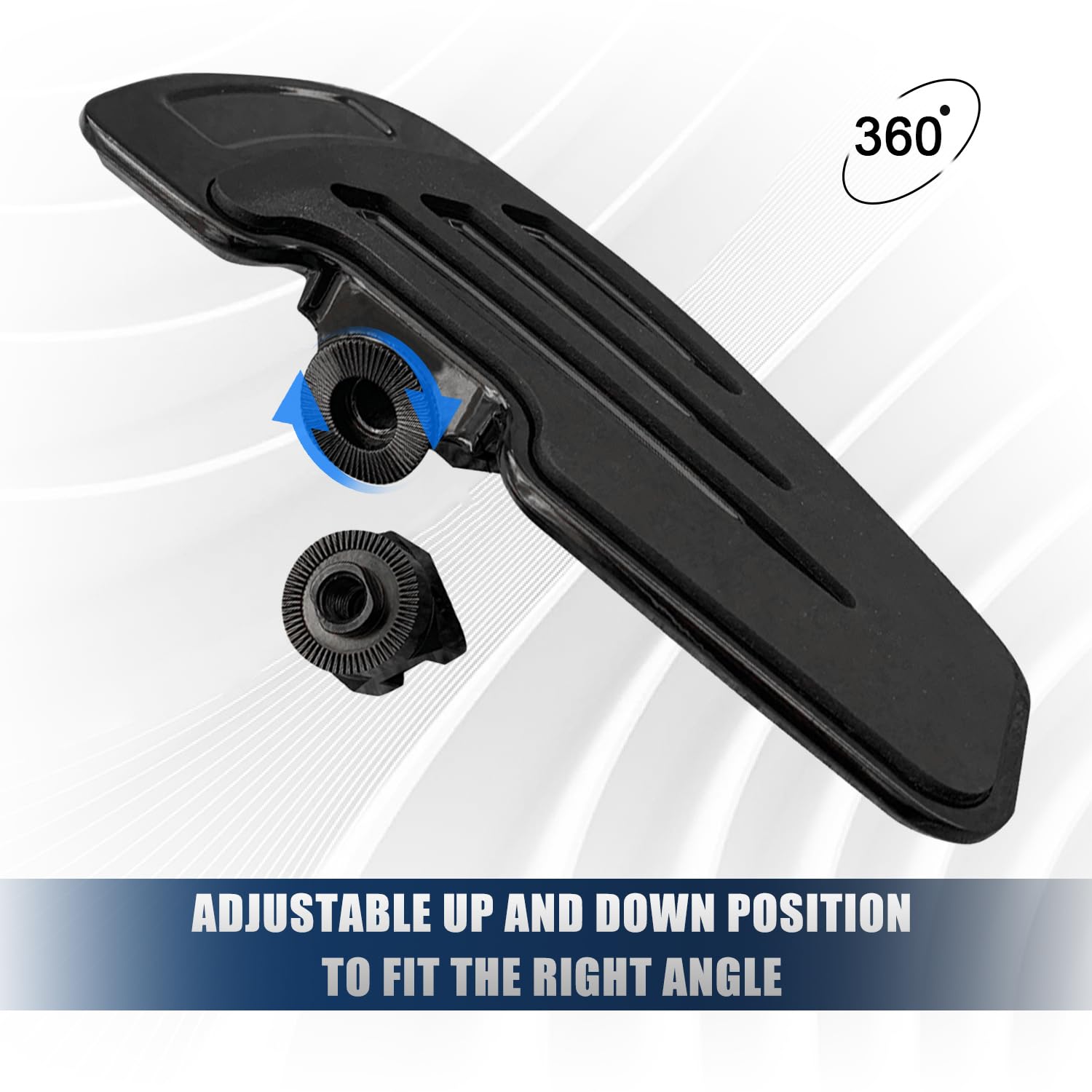 Aazon.co: ZS Otorcycle Front Foot Pegs, Adjustable Sport Footpegs - View #8