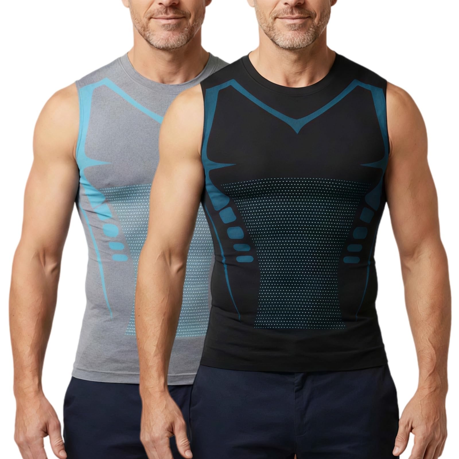 Velion Core Débardeur Gainant Homme Respirant Ice Silk