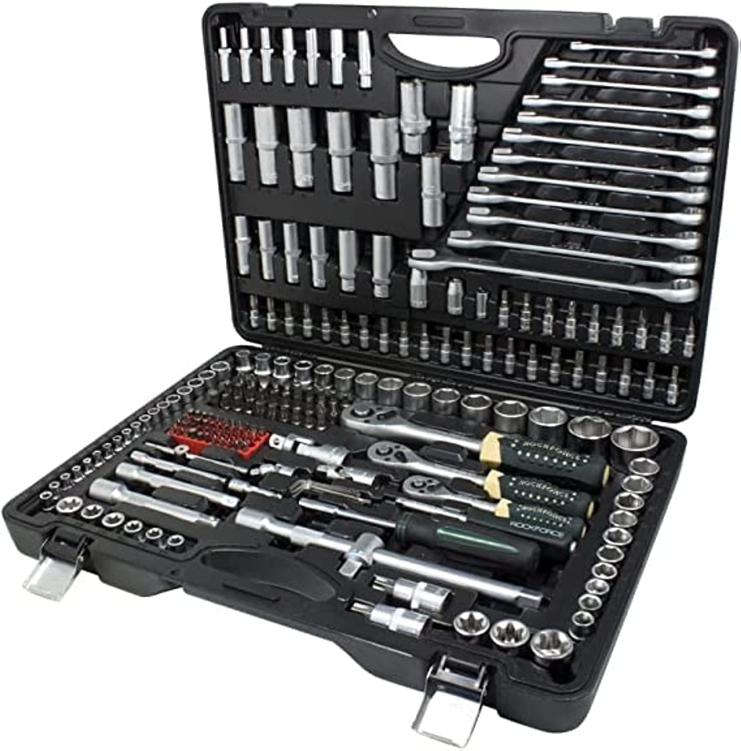 216-Pieces Tools Set Hand Tool Kits, Home Auto Repair Tool Combination Mixed Tool Sets with Screwdriver Socket Wrench Sets in Toolbox Storage Case