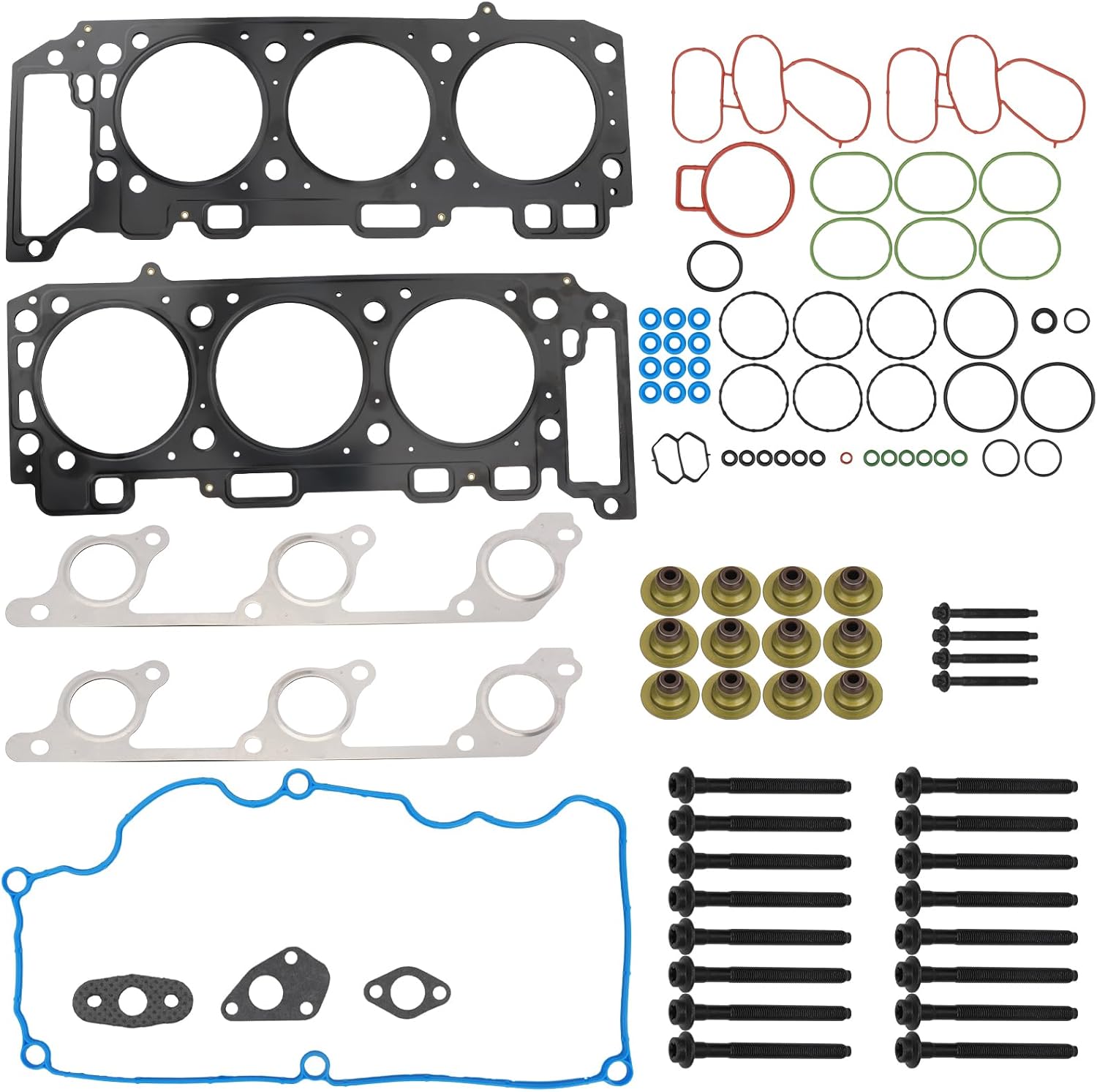 HGS436 X1 HBK428 X1 Cylinder Head Gasket Set for Ford Explorer Sport Trac/Ranger, for Land Rover LR3, for Mazda B4000 for Mercury Mountaineer 2004 2005 2006 2007 2008 2009 2010, 4.0L 245cid V6 SOHC