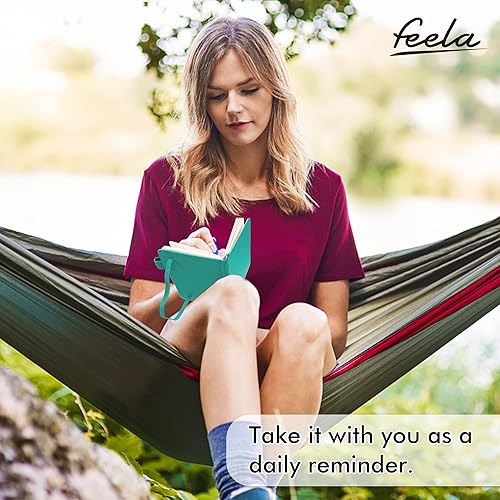 Miniatura 7 de Feela - Paquete de 6 cuadernos pequeños de bolsillo a granel, mini cuadernos de notas memo de tapa dura con líneas universitarias y soporte para