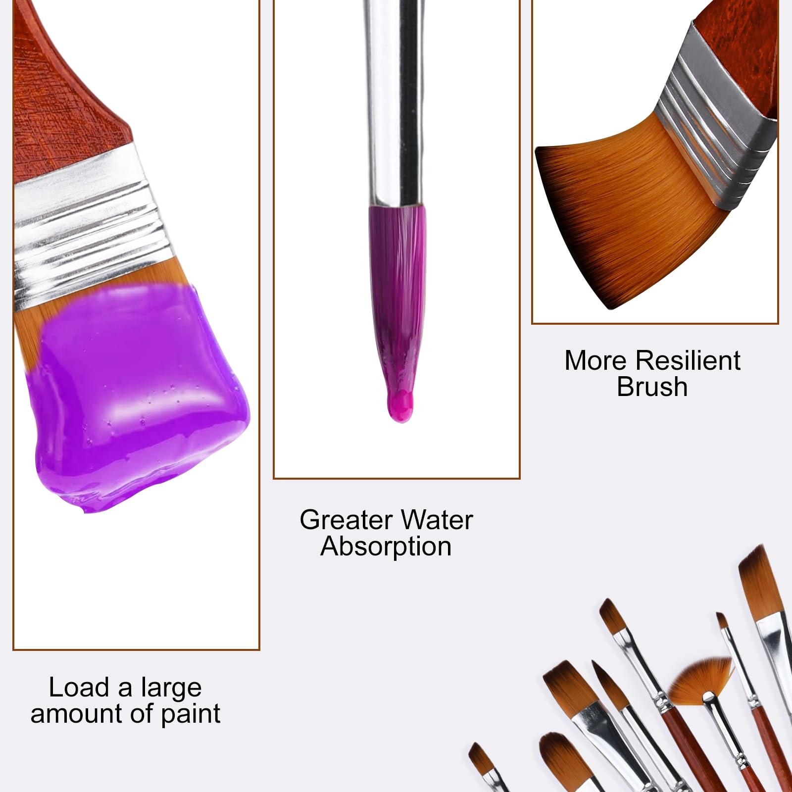 Professionele Precisie Aquarelpenselen | 4 Stuks – PRIMO NL
