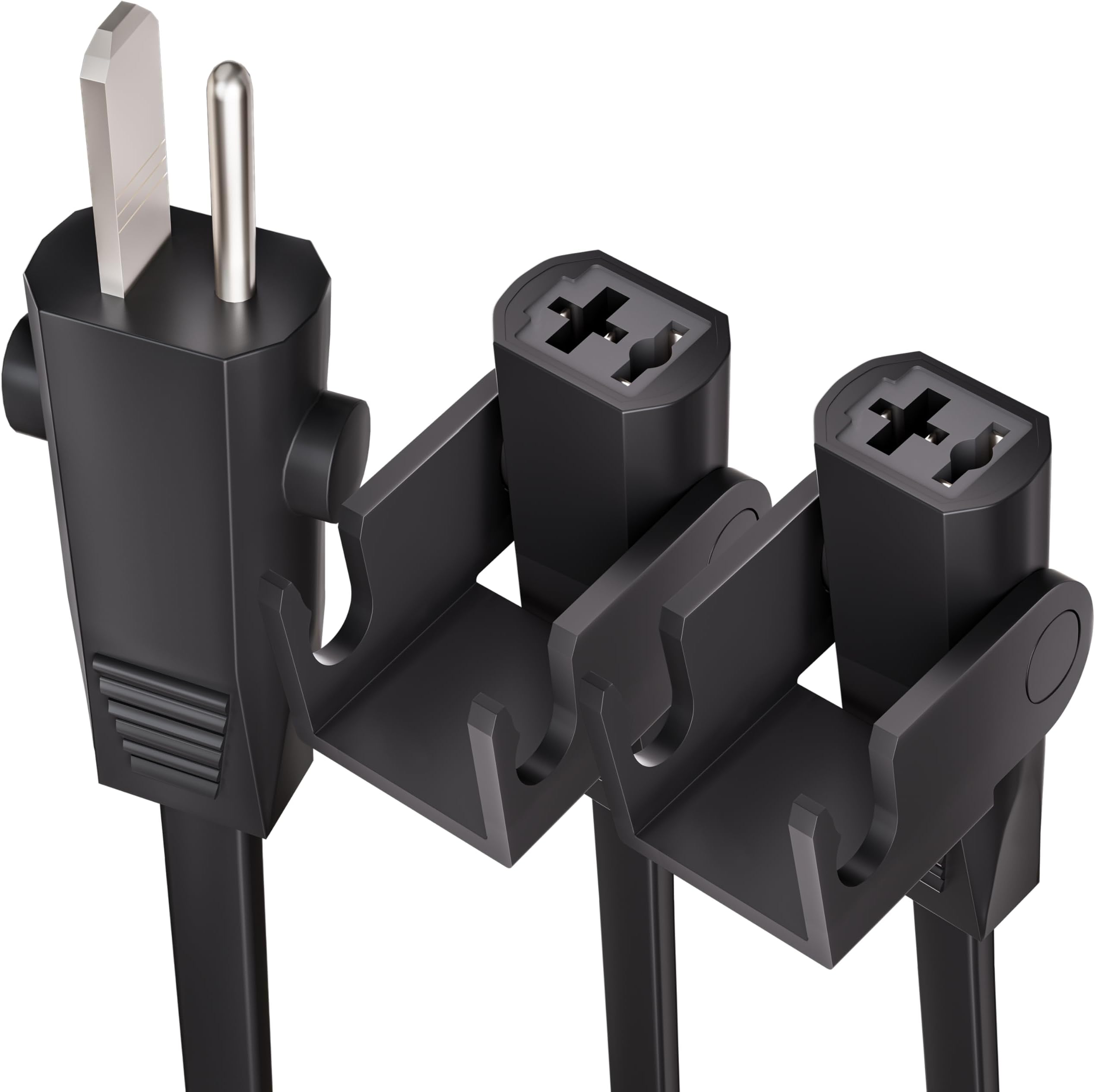 Okin 2-Pin Y Splitter Cable Power Cord Replacement (Two 3.94ft) 2 Motors to 1 Power Supply for Electric Recliner and Lift Chairs Limoss Dewert Lazyboy Pride Catnapper