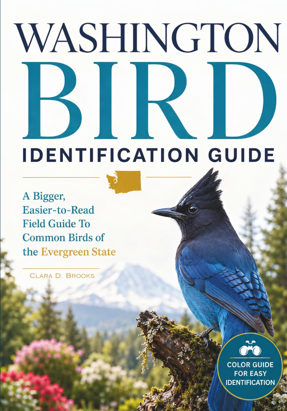 Washington Bird Identification Guide: A Bigger, Easier-to-Read Field Guide to Common Birds of the Evergreen State (State Bird Identification Guides)