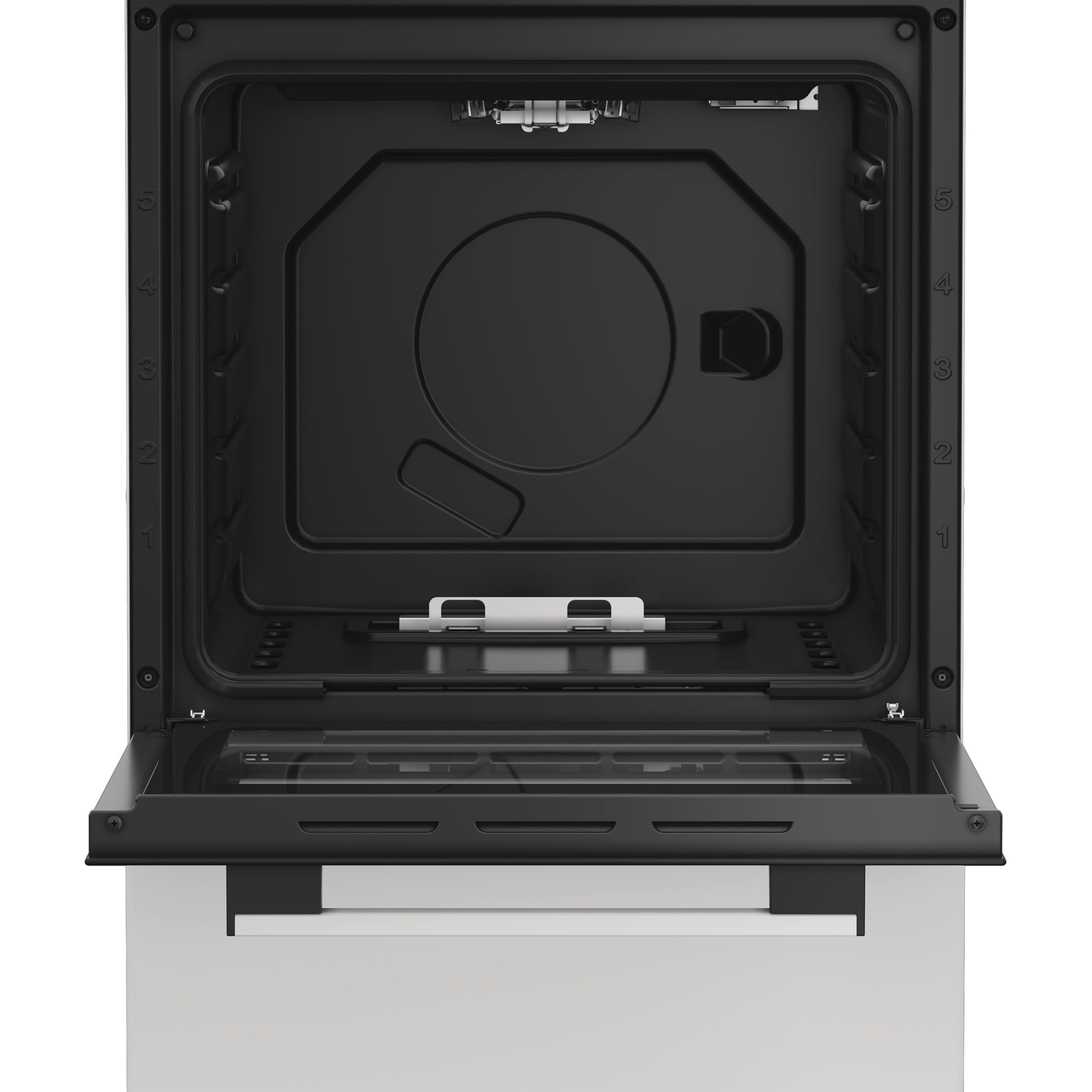 Indesit I5G1KMW 50cm wide Single Oven Gas Cooker - White - A/A Rated — view 4