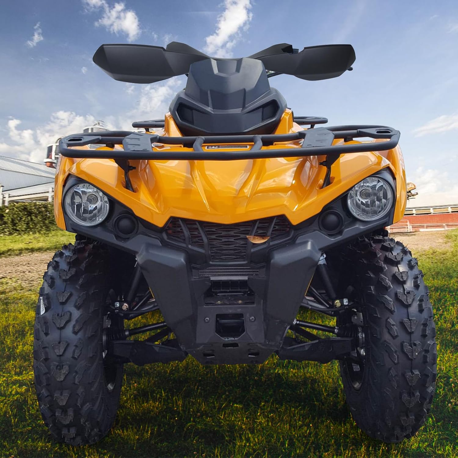 Handguards Protector Wind Deflector Compatible with 2006-2022 Can-Am Outlander/Max 450 500 570 800 1000, Renegade 500 1000 Accessories Hand Guards Air Deflector Replacement for 709400822 1PCS