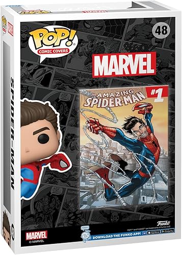 Miniatura 3 de Funko Pop! Portada de cómic Marvel - The Amazing Spider-Man #1, Spider-Man