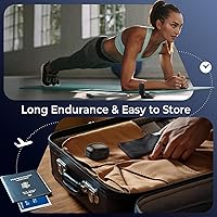 Vista 6 de Funda de carga inalámbrica compatible con cargador de anillo Oura tamaño 8, cargador de viaje portátil con luz indicadora, caja de carga compacta