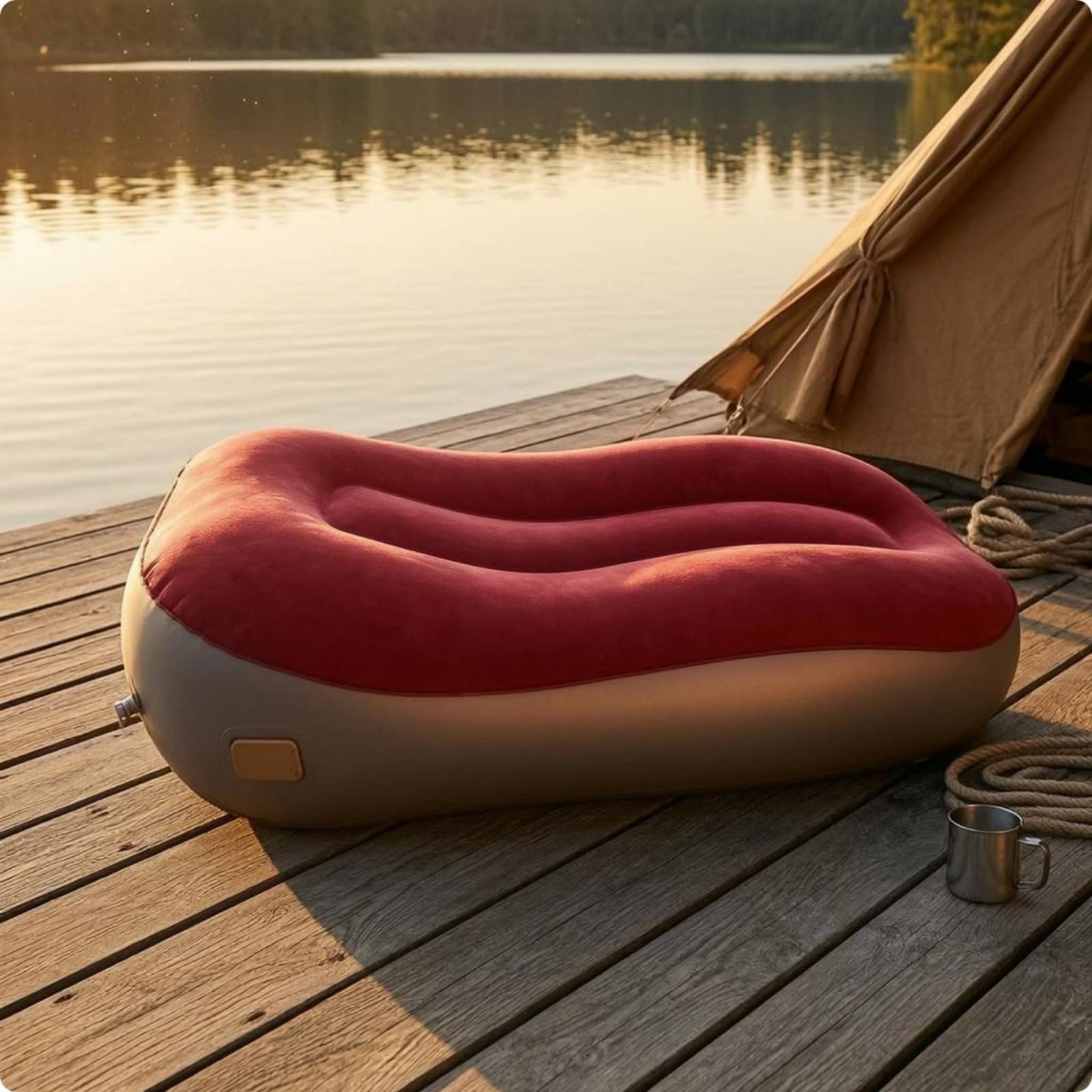 KESOTO Poltrona Gonfiabile Sedia Sdraio Divano Lettino in PVC con Supporto per Posizione Rilassata E Base Uniforme Adatta a Casa Campeggio Spiaggia Giardino