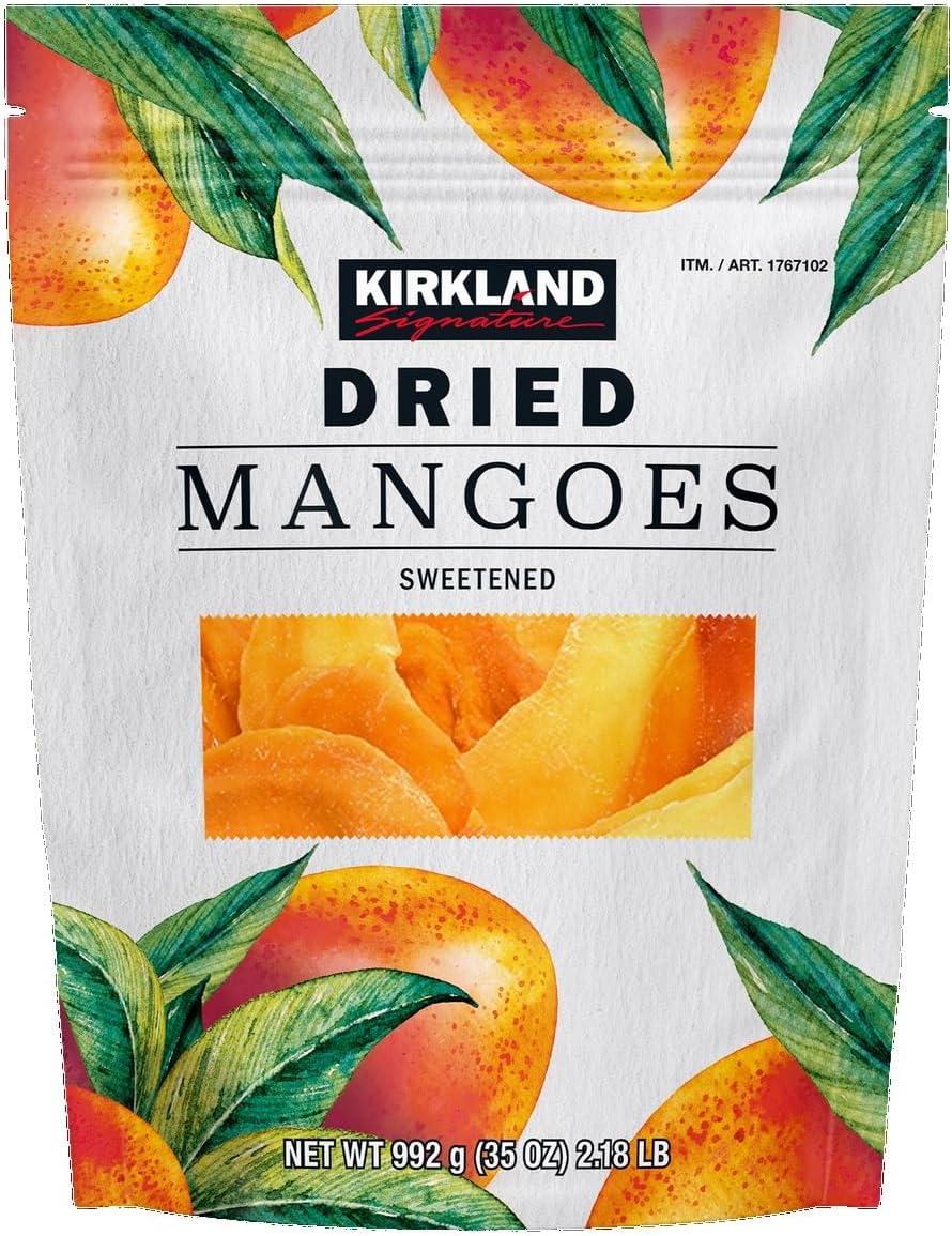 Kirkland Signature Dried Mangoes, Sweetened (35 Ounce)
