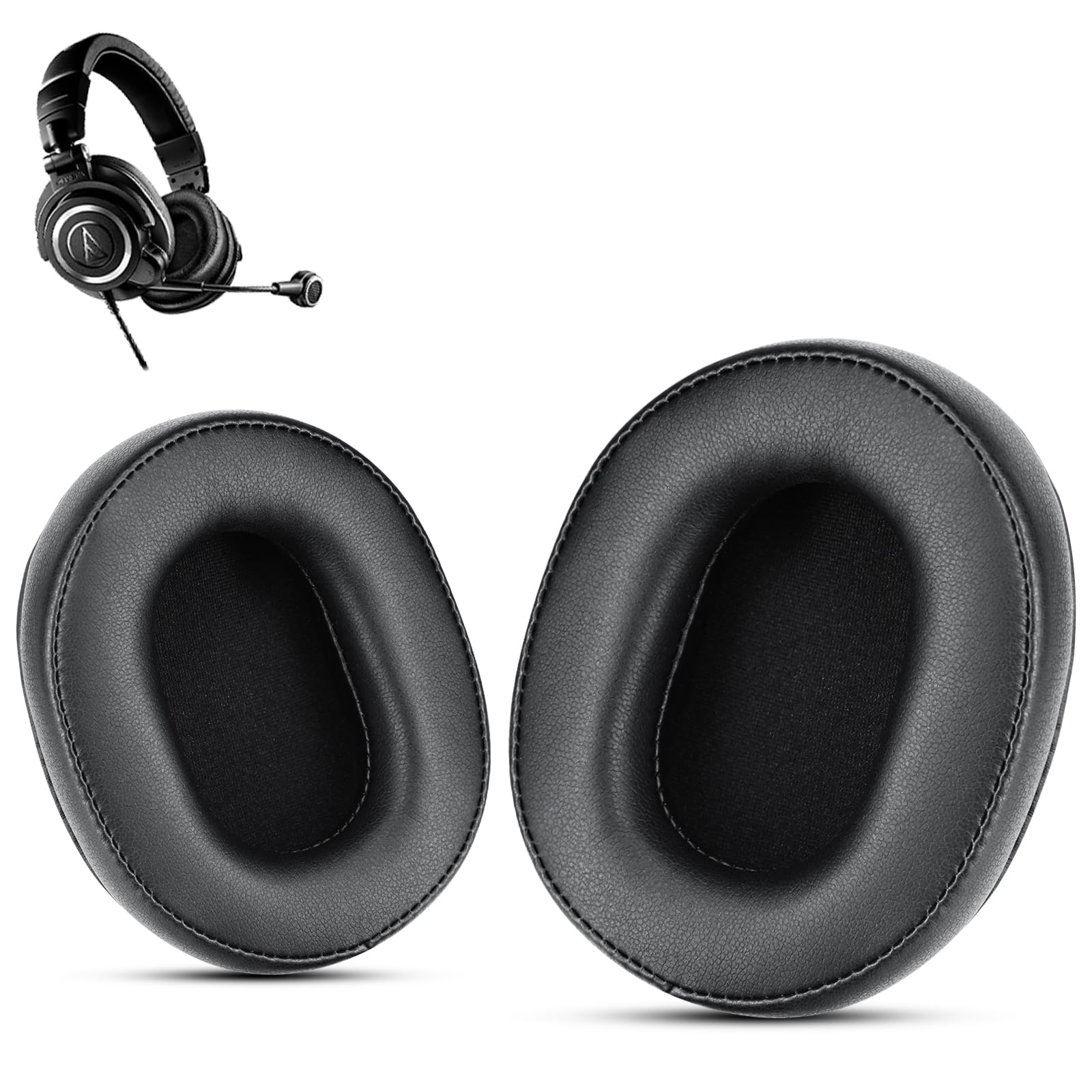 Wicked Cushion 互換用イヤーパッド ブラック Audio Technica対応 81wMHRYo1tL._UF350,350_QL80_.jpg