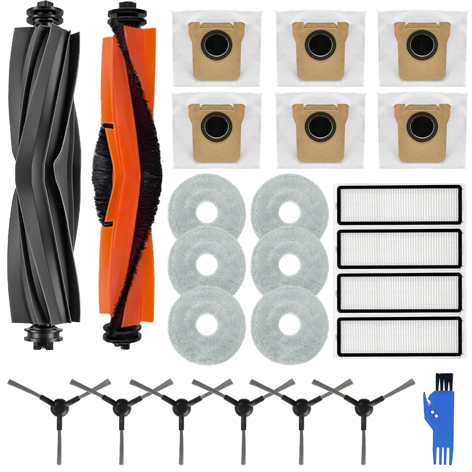 Accessori Compatibili Dreame L10s Ultra/S10/X10: Kit Completo Con Spazzole, Filtri, Panni E Sacchetti